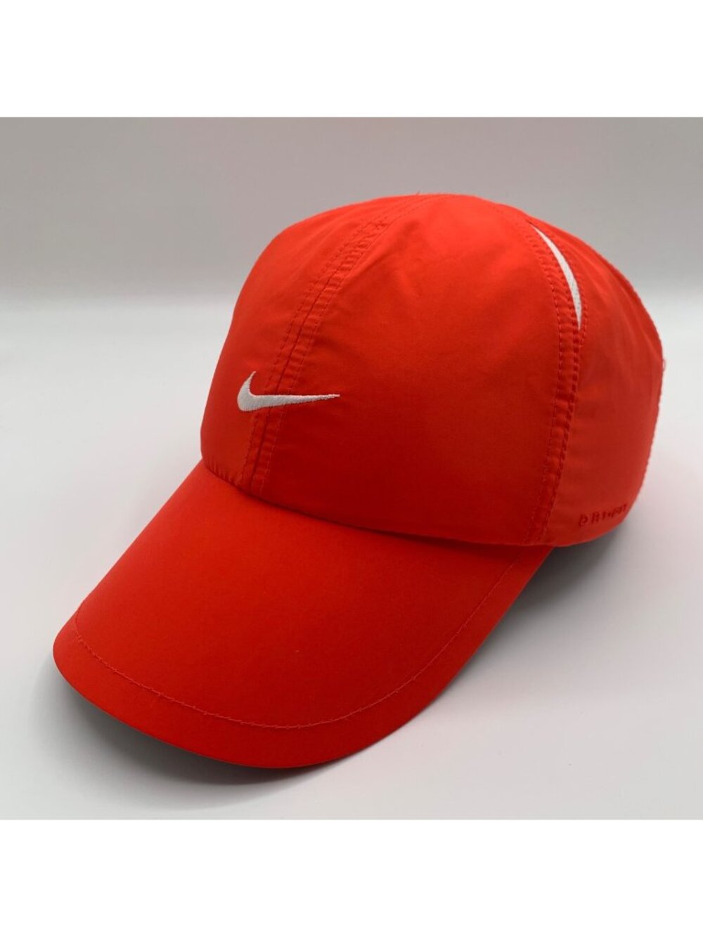 Nike Dri Fit Vintage Unisex Orange Athletic Strapback Hat